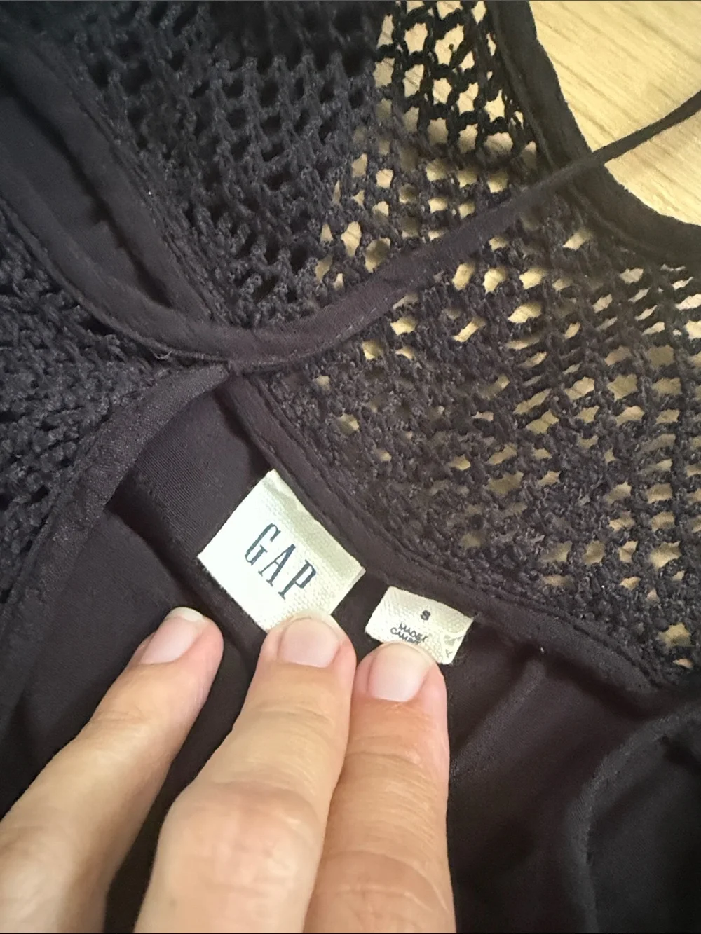 Gap Black Jumpsuit